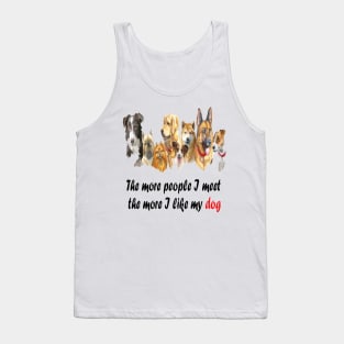 love my dog Tank Top